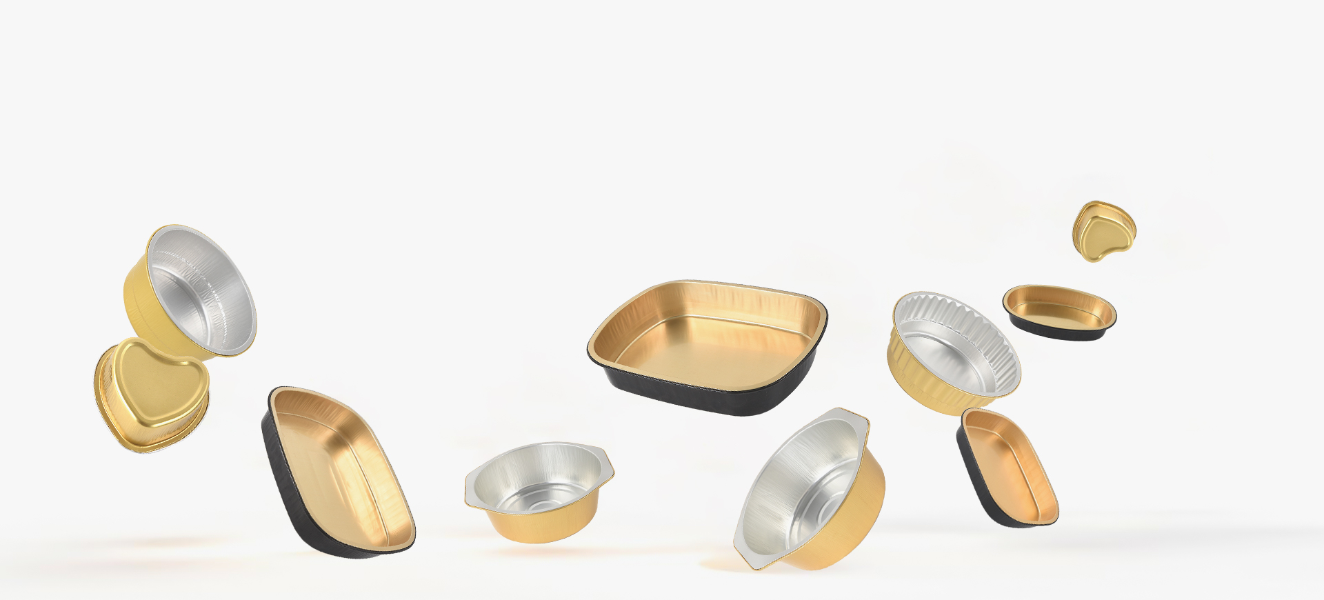 Matbehållare av aluminiumfolie 