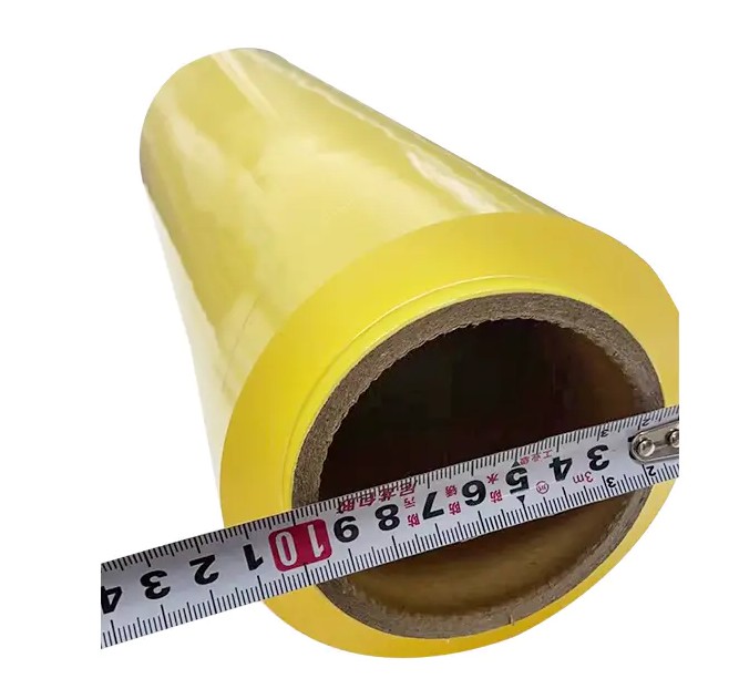 Rollen av PVC-plastfolie i engångskultur